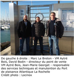 2019 05 21 VM Apporteur de solution pour le port de plaisance atlantique la rochelle equipe